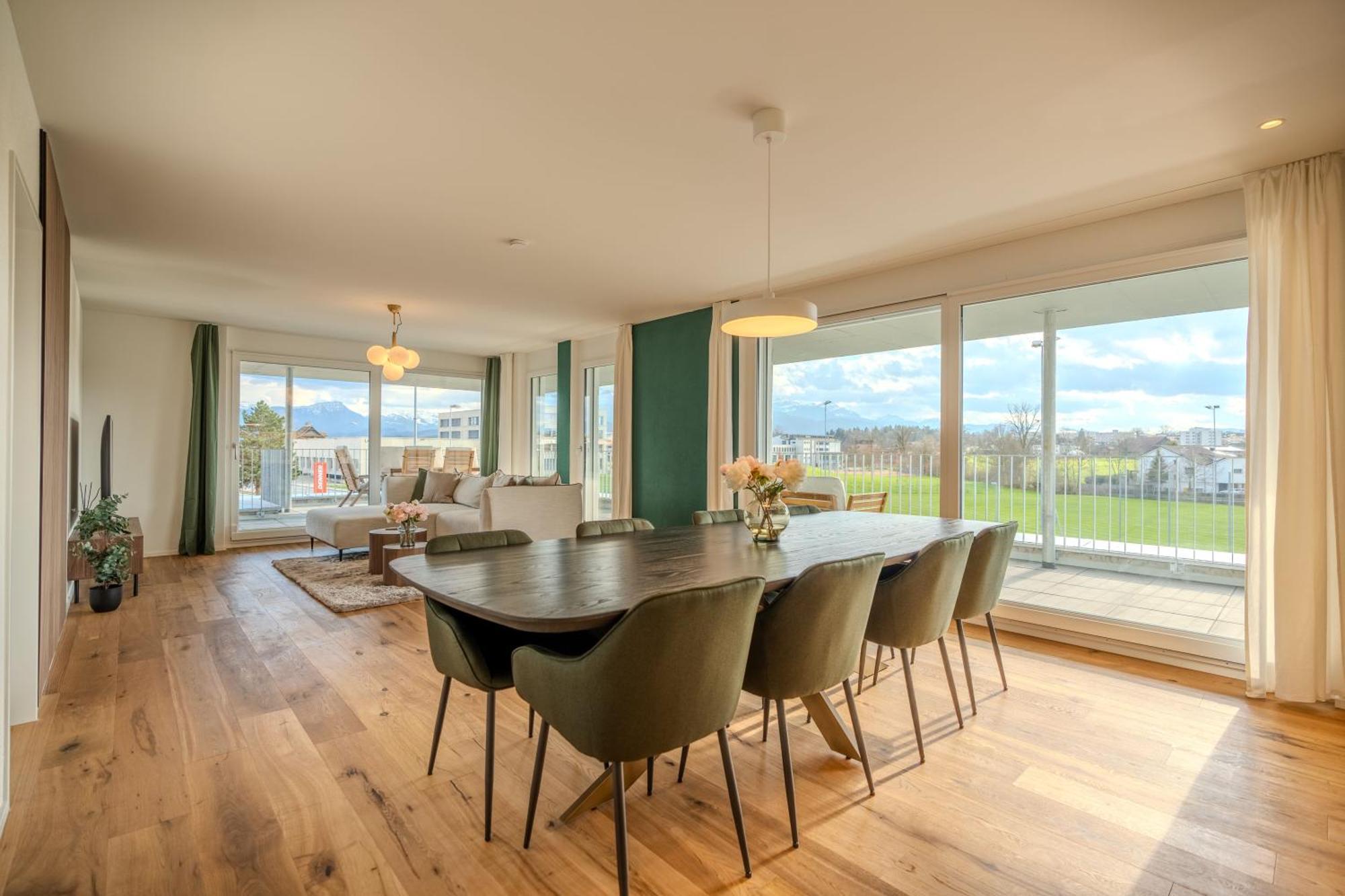 Visionary Hospitality Rothenburg, Lucerne - Premium Apartments With Free Parking, Washer, Kitchen, Terrace, 15' City Εξωτερικό φωτογραφία